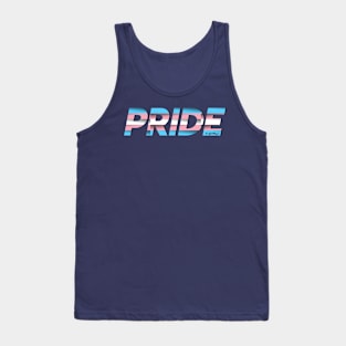 LGBTQ+ PRIDE: Transgender Pride Flag Tank Top